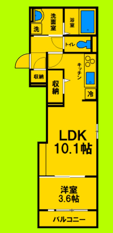 1LDKタイプ