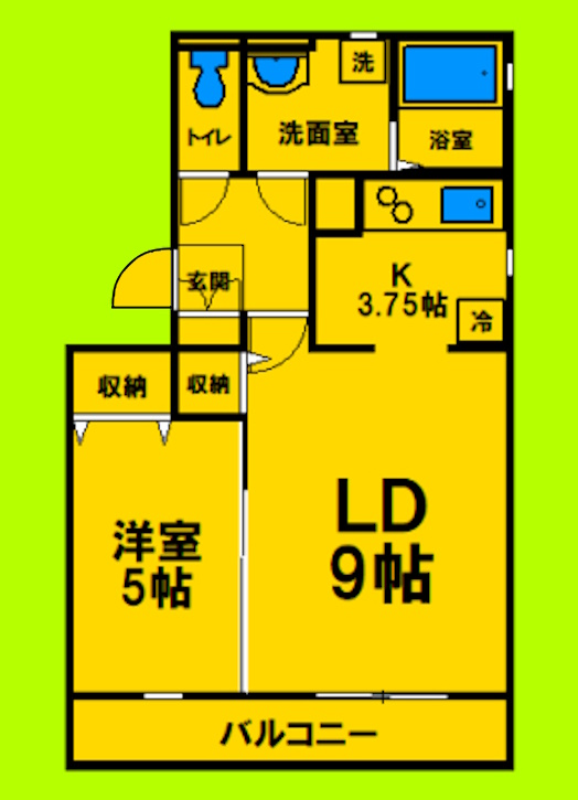 1LDKタイプ