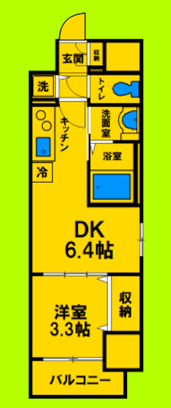 1DKタイプ