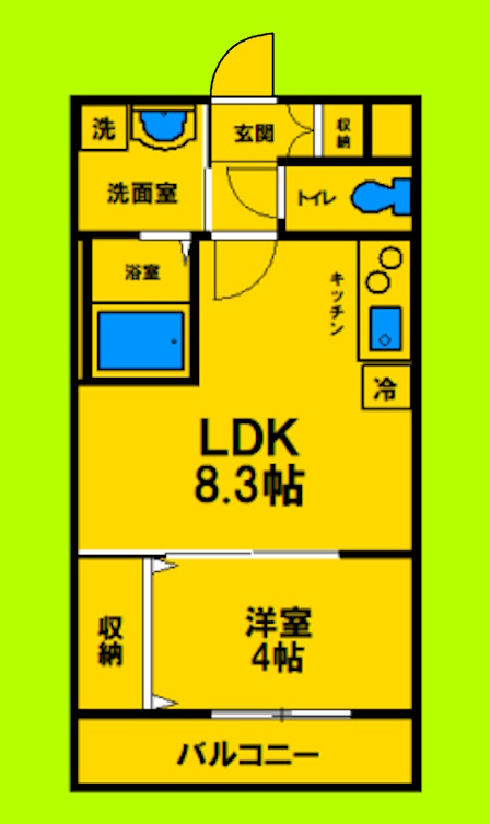 1LDKタイプ