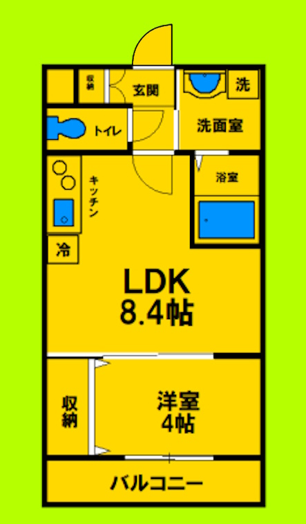 1LDKタイプ