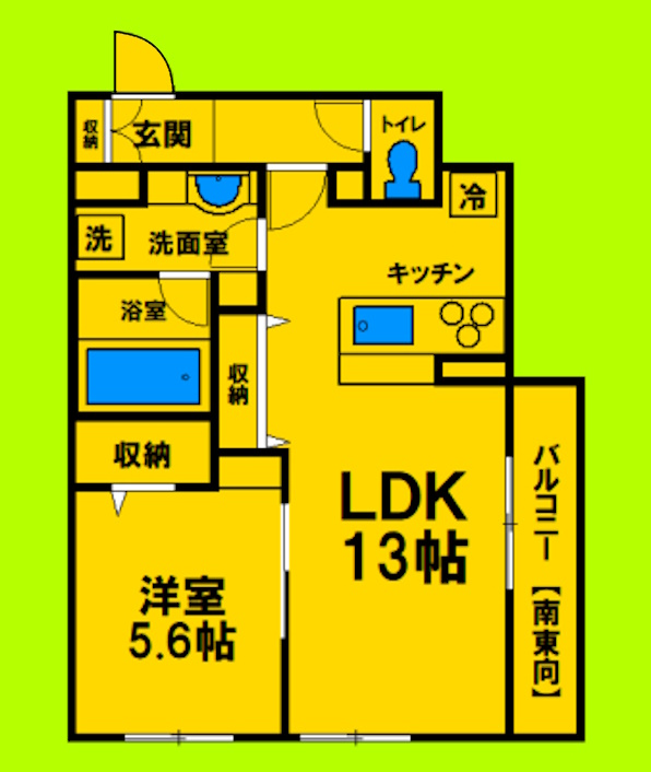 1LDKタイプ