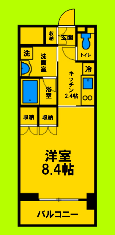 5階の間取り図