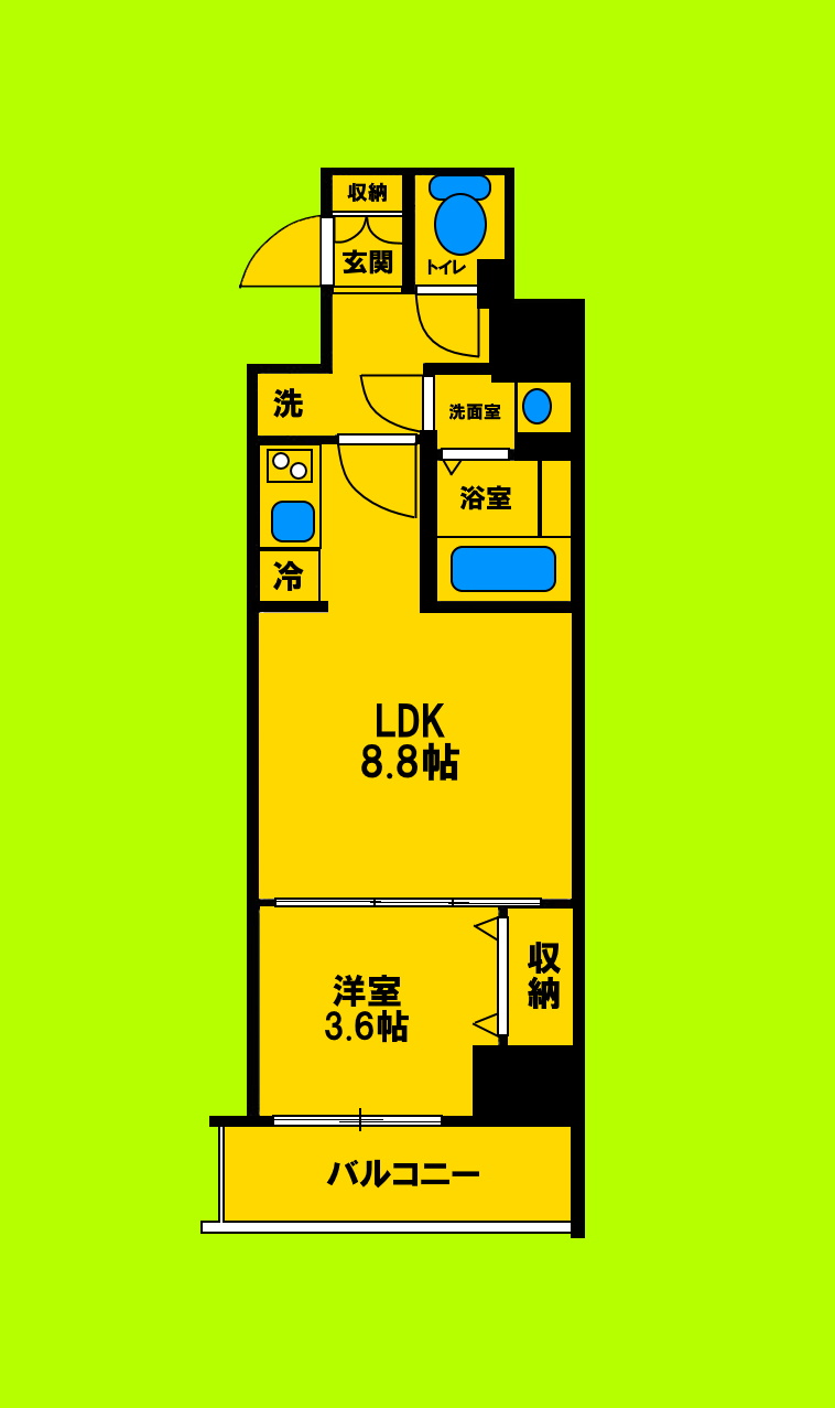 間取り図面です♪