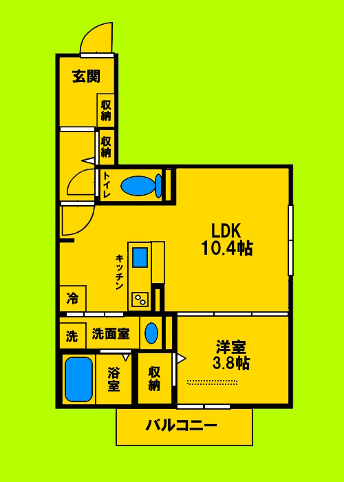 間取り図面です♪