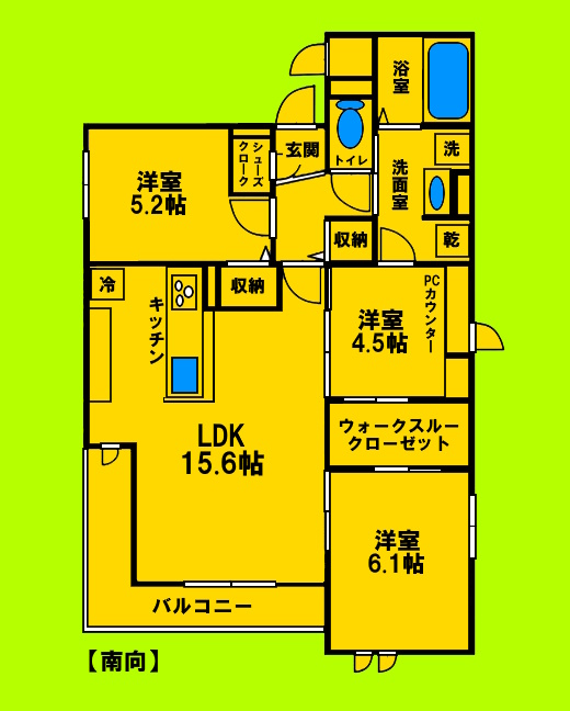 間取り図面です♪