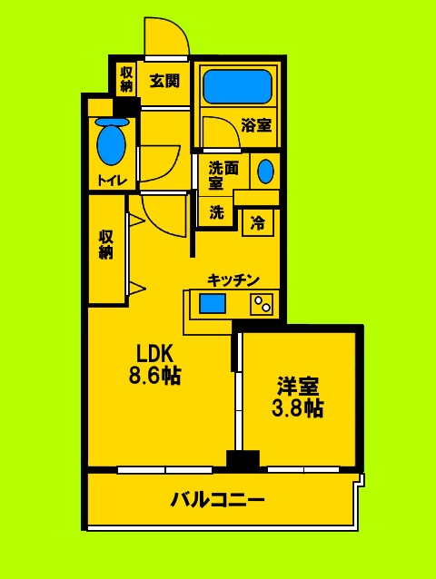 ゆとりある室内空間と生活動線にこだわった間取りです♪