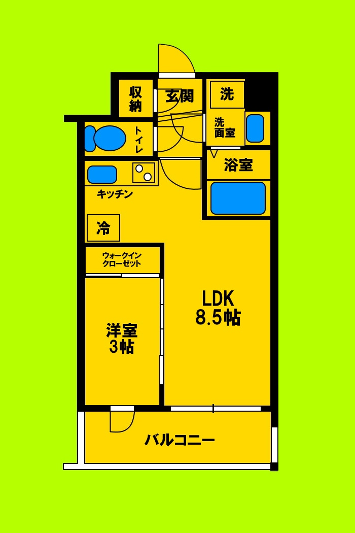 ゆとりある室内空間と生活動線にこだわった間取りです♪