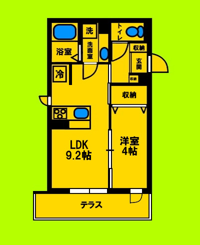ゆとりある室内空間と生活動線にこだわった間取りです♪