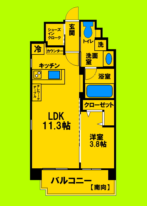 ゆとりある室内空間と生活動線にこだわった間取りです♪