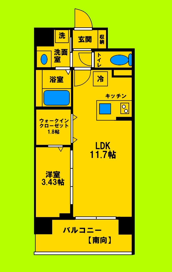 ゆとりある室内空間と生活動線にこだわった間取りです♪