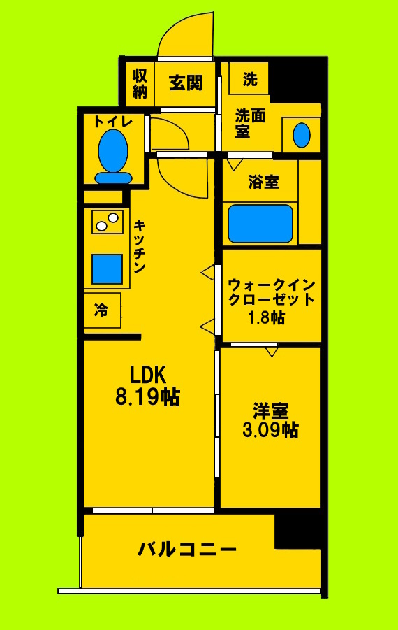 ゆとりある室内空間と生活動線にこだわった間取りです♪