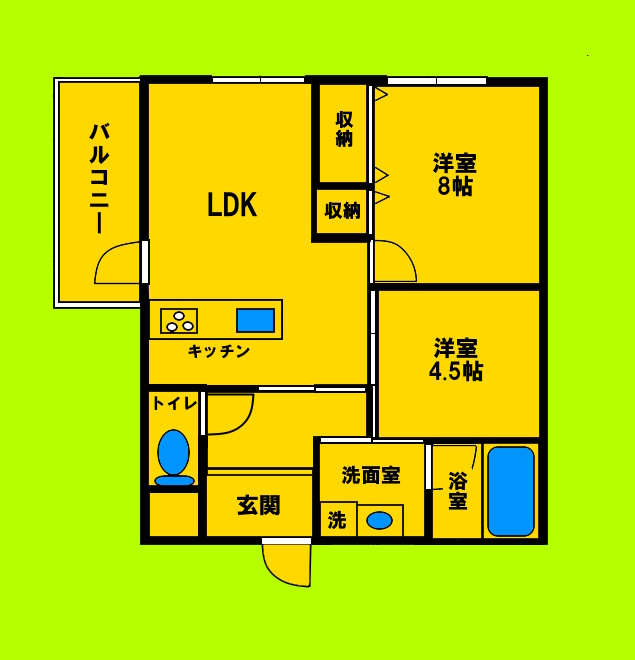 ゆとりある室内空間と生活動線にこだわった間取りです♪
