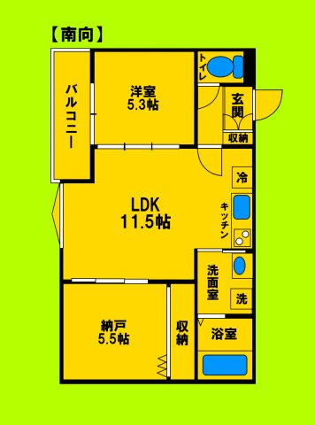 ゆとりある室内空間と生活動線にこだわった間取りです♪