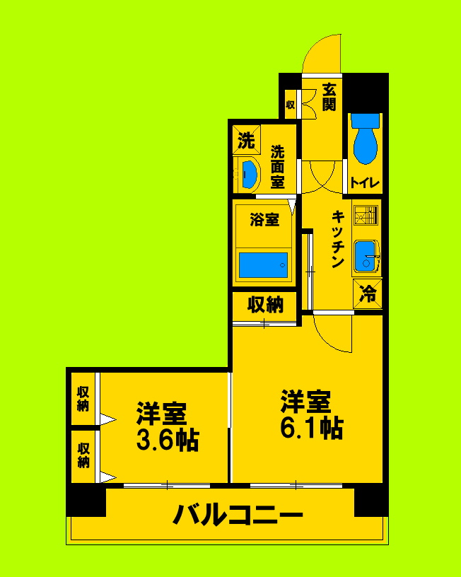 ゆとりある室内空間と生活動線にこだわった間取りです♪