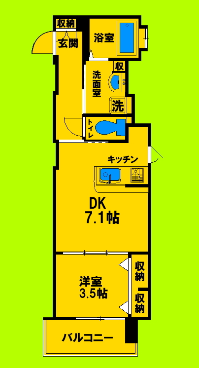 ゆとりある室内空間と生活動線にこだわった間取りです♪