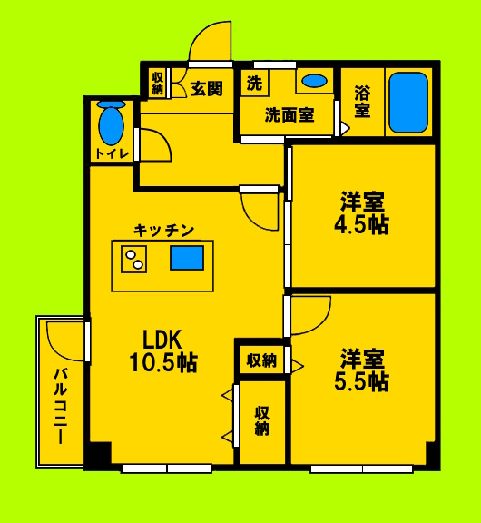 ゆとりある室内空間と生活動線にこだわった間取りです♪
