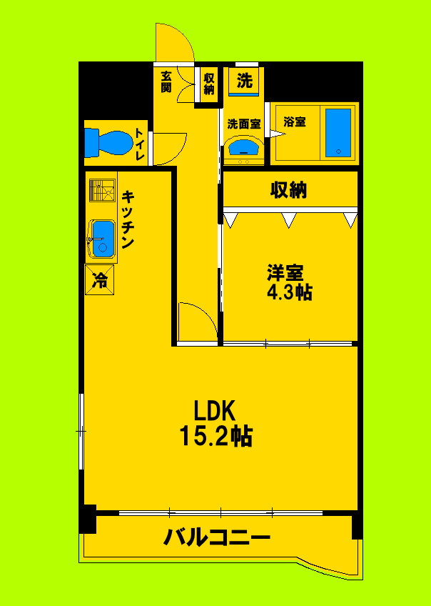 ゆとりある室内空間と生活動線にこだわった間取りです♪