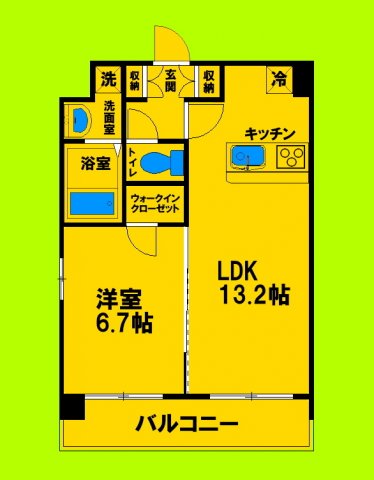 ゆとりある室内空間と生活動線にこだわった間取りです♪