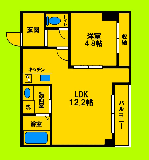 ゆとりある室内空間と生活動線にこだわった間取りです♪