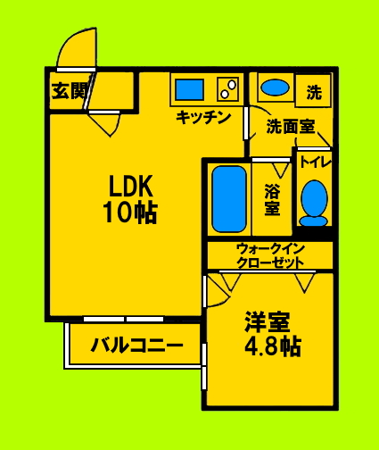 ゆとりある室内空間と生活動線にこだわった間取りです♪