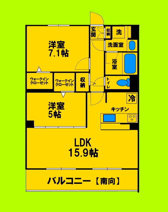 ゆとりある室内空間と生活動線にこだわった間取りです♪