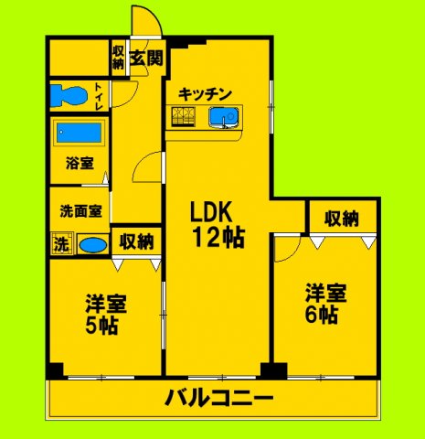 ゆとりある室内空間と生活動線にこだわった間取りです♪