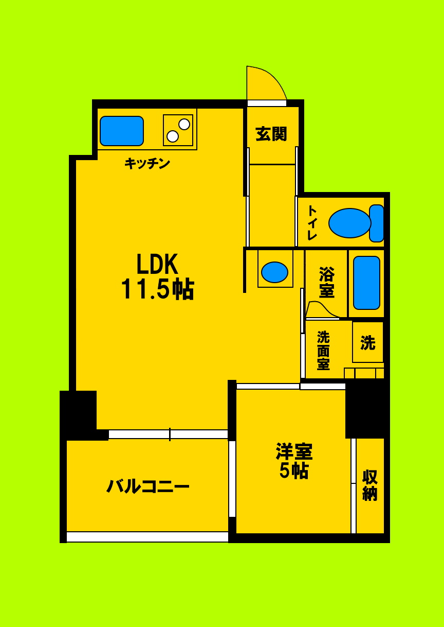 ゆとりある室内空間と生活動線にこだわった間取りです♪