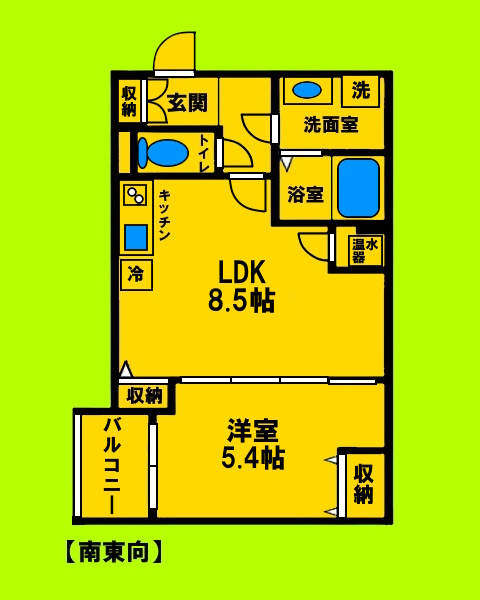ゆとりある室内空間と生活動線にこだわった間取りです♪