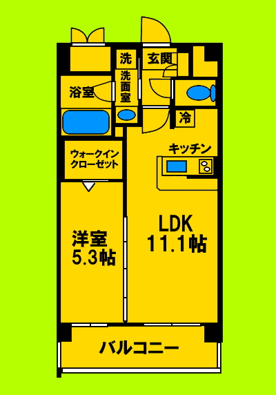 ゆとりある室内空間と生活動線にこだわった間取りです♪