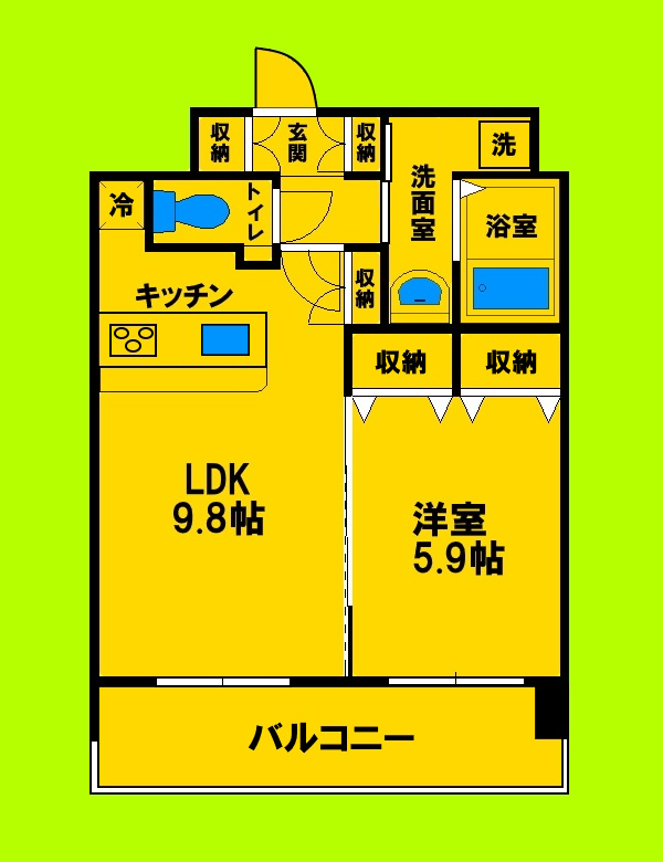 ゆとりある室内空間と生活動線にこだわった間取りです♪