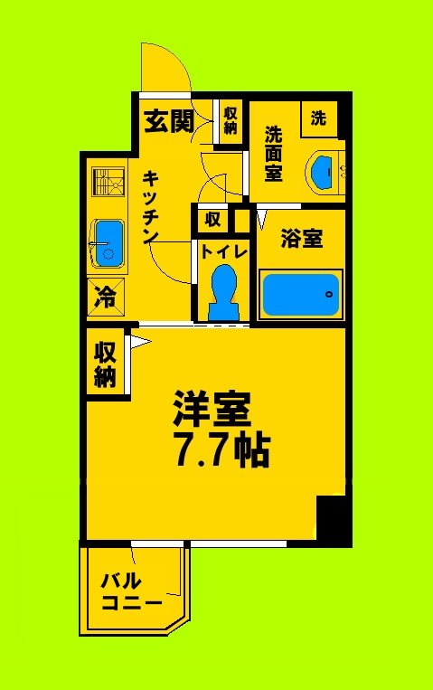 7階の間取り図