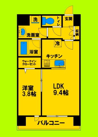 10階の間取り図