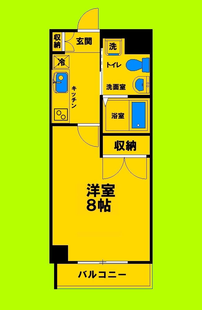 3階の間取り図