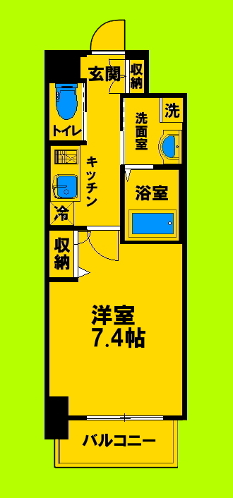 11階の間取り図