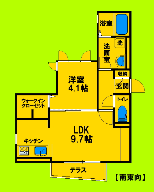 ゆとりある室内空間と生活動線にこだわった間取りです♪