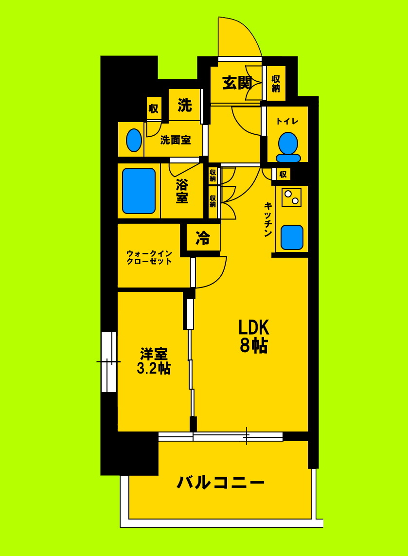 ゆとりある室内空間と生活動線にこだわった間取りです♪