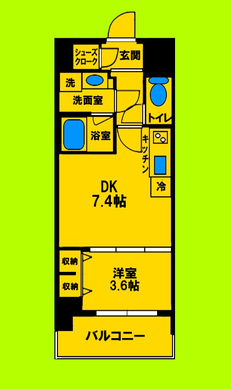ゆとりある室内空間と生活動線にこだわった間取りです♪