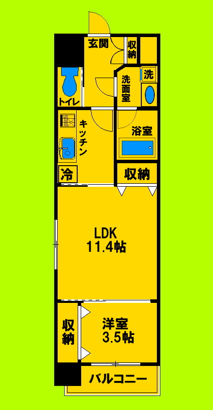 ゆとりある室内空間と生活動線にこだわった間取りです♪