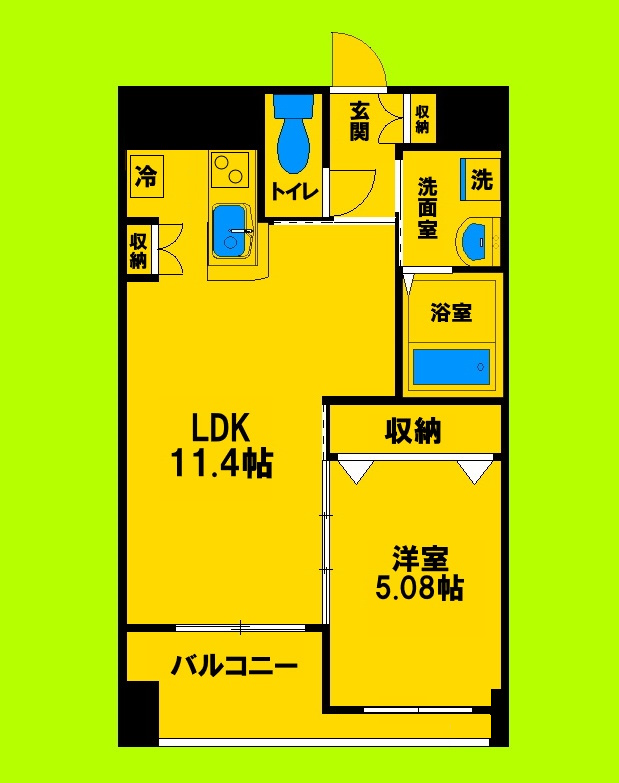 11階の間取り図