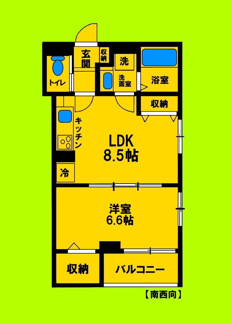 ゆとりある室内空間と生活動線にこだわった間取りです♪