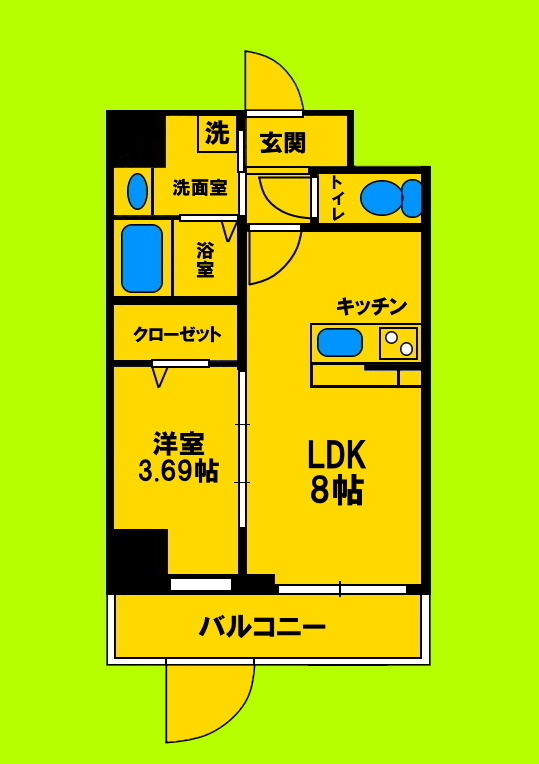 ゆとりある室内空間と生活動線にこだわった間取りです♪
