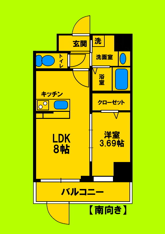 ゆとりある室内空間と生活動線にこだわった間取りです♪