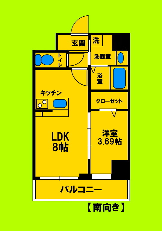 ゆとりある室内空間と生活動線にこだわった間取りです♪