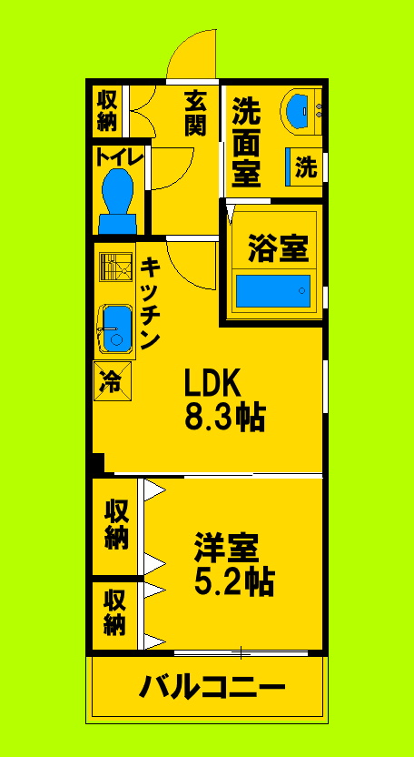 ゆとりある室内空間と生活動線にこだわった間取りです♪