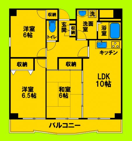 ゆとりある室内空間と生活動線にこだわった間取りです♪