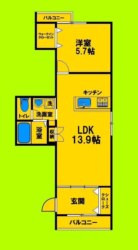 ゆとりある室内空間と生活動線にこだわった間取りです♪