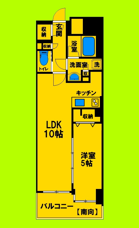 3階の間取り図