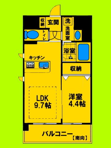 5階の間取り図