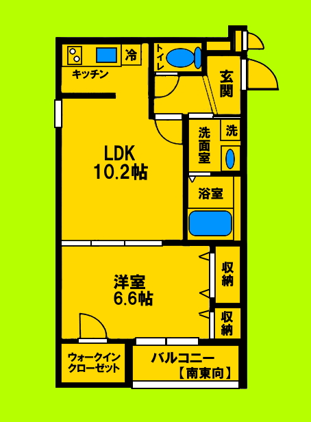 ゆとりある室内空間と生活動線にこだわった間取りです♪